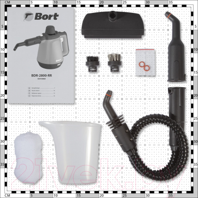 Пароочиститель Bort BDR-2800-RR (93410969)