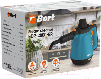 Пароочиститель Bort BDR-2800-RR (93410969)