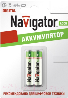 Комплект аккумуляторов Navigator АА NHR-2100-HR6-BP2 / 94463