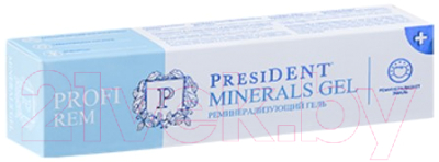 Гель для укрепления эмали PresiDent Minerals Gel / 34301 (30мл)