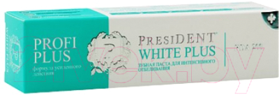 Зубная паста PresiDent Profi Plus White Plus / 34401 (30мл)