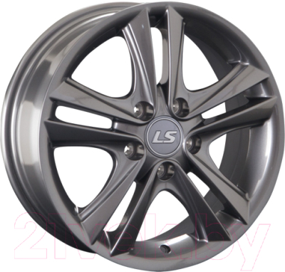 

Литой диск LS wheels, LS 1028 16x6.5" 5x112мм DIA 66.6мм ET 40мм GM