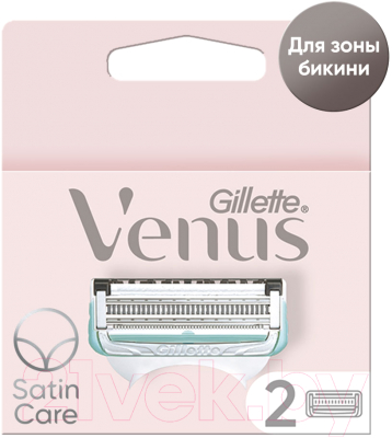 Набор сменных кассет Gillette Venus Satin Care (2шт)