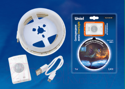 Светодиодная лента Uniel Sensor Smart Light / UL-00004450 (белый)