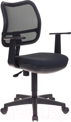 Кресло офисное Бюрократ CH-797AXSN (сетка черная/черный 26-28)