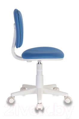 Кресло детское Бюрократ CH-W204NX (голубой 26-24/крестовина пластик пластик белый)