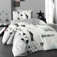 

Комплект постельного белья, Ranforce New York 1,5 / 11330