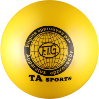 Мяч для художественной гимнастики No Brand I-1 (желтый) - 