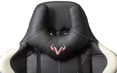 Кресло геймерское Бюрократ Zombie Viking 5 Aero (черный/белый)