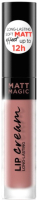 

Жидкая помада для губ Eveline Cosmetics, Matt Magic Lip Cream матовая тон 15