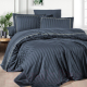Комплект постельного белья DO&CO Delux Domenica Dark 1,5 / 11512 (черный) - 