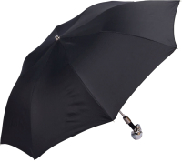 Зонт складной Pasotti Auto Capo Silver StripesS Black - 