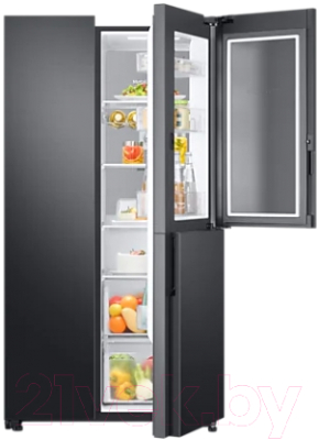 Холодильник с морозильником Samsung RH62A50F1B4/WT