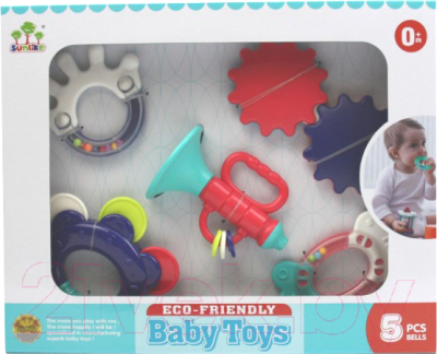 

Набор погремушек Toys, С прорезователями / SL84832