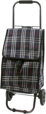 Сумка-тележка Рыжий кот D203ECO Tartan / 002250