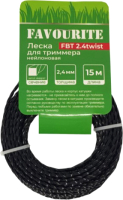 Леска для триммера Favourite FBT 2.4twist (15м) - 