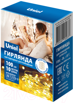 Светодиодная гирлянда Uniel Роса / UL-00007186 (белый)