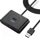 USB-хаб Ugreen CR113 / 20290 (черный) - 