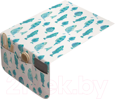 

Органайзер для ванной Ambesonne, Бирюзовые рыбки / cwm_65633