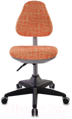Кресло растущее Бюрократ KD-2 (оранжевый жираф)