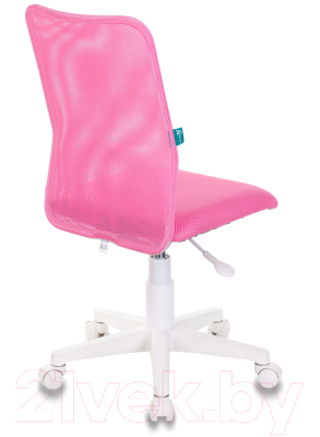 Кресло детское Бюрократ KD-9/WH (розовый)