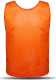 Манишка футбольная Спортивные мастерские SM-248 (XL, оранжевый) - 