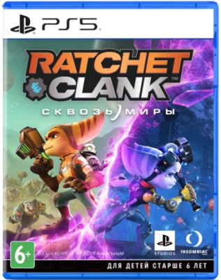 Игра для игровой консоли PlayStation 5 Ratchet & Clank: Сквозь Миры / 1CSC20005057