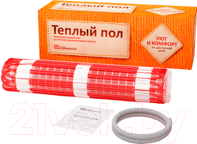 Теплый пол электрический Теплый пол №1 WSM 400W-2.7m / 2206164