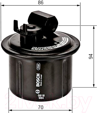 

Топливный фильтр Bosch, 0986450104