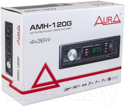 Бездисковая автомагнитола AURA AMH-120G