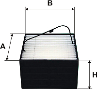Топливный фильтр Filtron PK937/3 - 