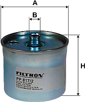 Топливный фильтр Filtron PP817/2 - 