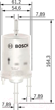 

Топливный фильтр Bosch, F026403008