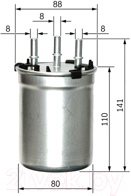 

Топливный фильтр Bosch, F026402834