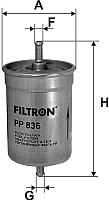 Топливный фильтр Filtron PP836 - 