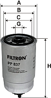 Топливный фильтр Filtron PP837 - 
