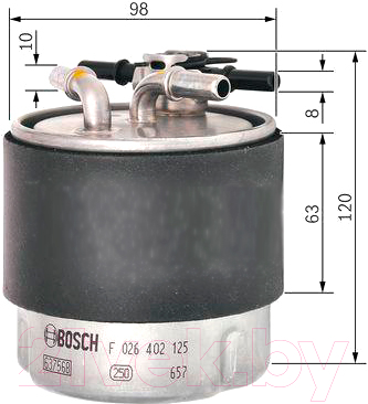 

Топливный фильтр Bosch, F026402125