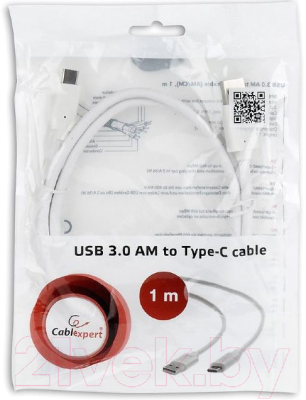 Кабель Cablexpert CCP-USB3-AMCM-1M-W