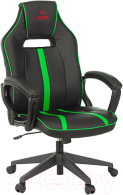 Кресло геймерское Бюрократ Zombie Viking Zombie A3 (черный/зеленый)
