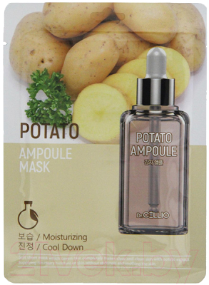 

Маска для лица тканевая Dr. Cellio, Potato