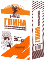 

Кладочная смесь, Глина каолиновая для печей и каминов