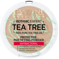 Пудра компактная Eveline Cosmetics Botanic Expert Матирующая антибактериальная №004 Beige (9г) - 