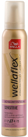 Мусс для укладки волос Wellaflex Для чувствительной кожи головы сильной фиксации (200мл) - 