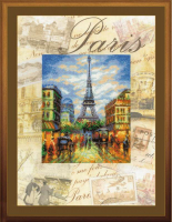 Набор для вышивания Риолис Города мира, Париж / РТ-0018 - 