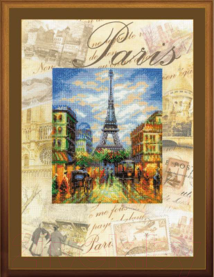 Набор для вышивания Риолис Города мира, Париж / РТ-0018
