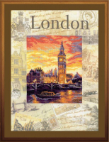 Набор для вышивания Риолис Города мира, Лондон / РТ-0019 - 