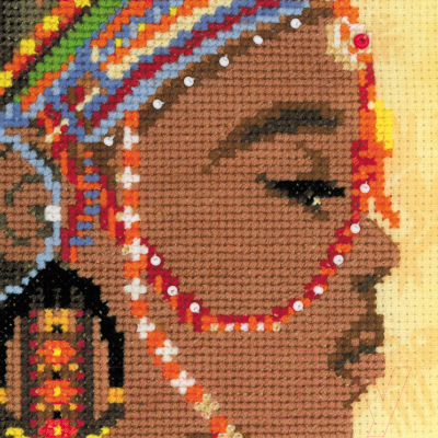 Набор для вышивания Риолис Африканская принцесса / РТ-0047