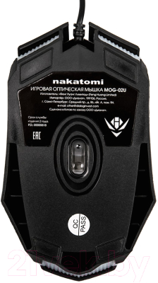 Мышь Nakatomi MOG-02U (черный)