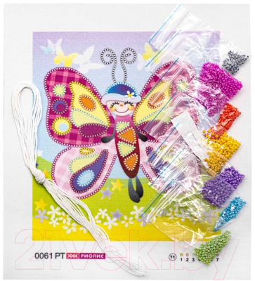 Набор для вышивания Риолис Сказочная бабочка / РТ-0061
