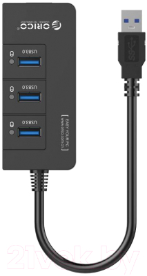 USB-хаб Orico HR01-U3 (черный)